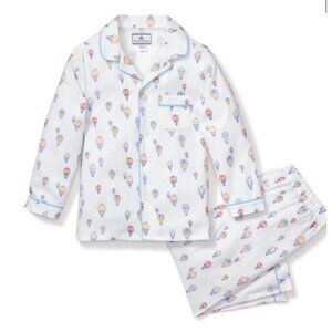 Petite Plume Boys Balloon Print Pajama Set Size 10